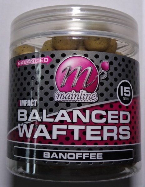 Mainline Baits Balanced Wafters Banoffee 15mm